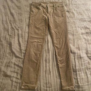 LOFT Modern Skinny Corduroy Pants, size 4